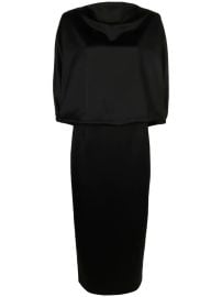 TOTEME Draped high-neck Dress - at Farfetch